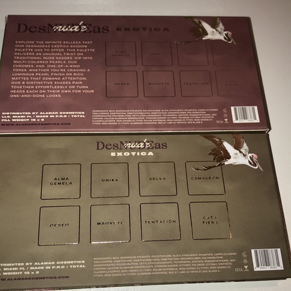 Alamar Des Nudes Eas Palette NEW - Picture 6 of 6